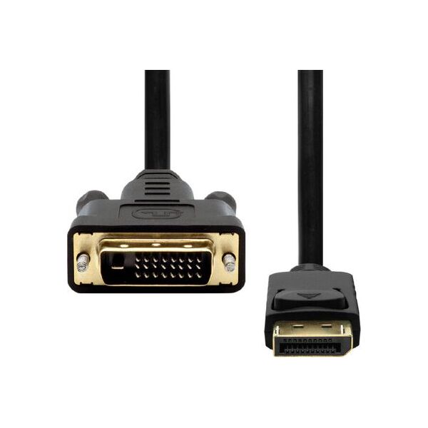 Kabel ProXtend DisplayPort - DVI-D 3m czarny (DP1.2-DVI241-003)