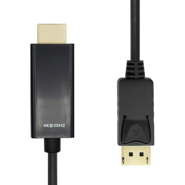 Kabel ProXtend DisplayPort - HDMI 3m czarny (DP1.2-HDMI30-003)