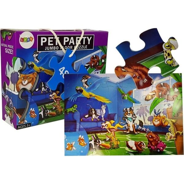 Lean Sport Puzzle Układanka Zwierzęta Domowe 48 elem
