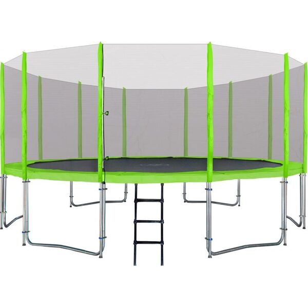 Trampolina ogrodowa Ramiz Tram 16Z z siatką zewnętrzną 16 FT 487 cm