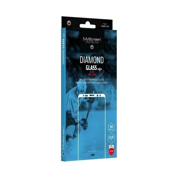 MyScreen Protector Diamond Glass Edge Full Glue do Huawei P30 Lite / Nova 4e