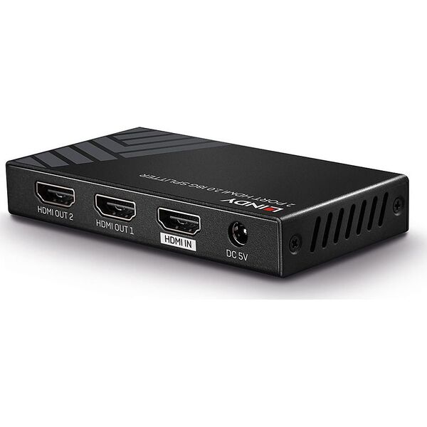 Lindy Lindy 38235 Rozdzielacz (splitter) 2-portowy HDMI