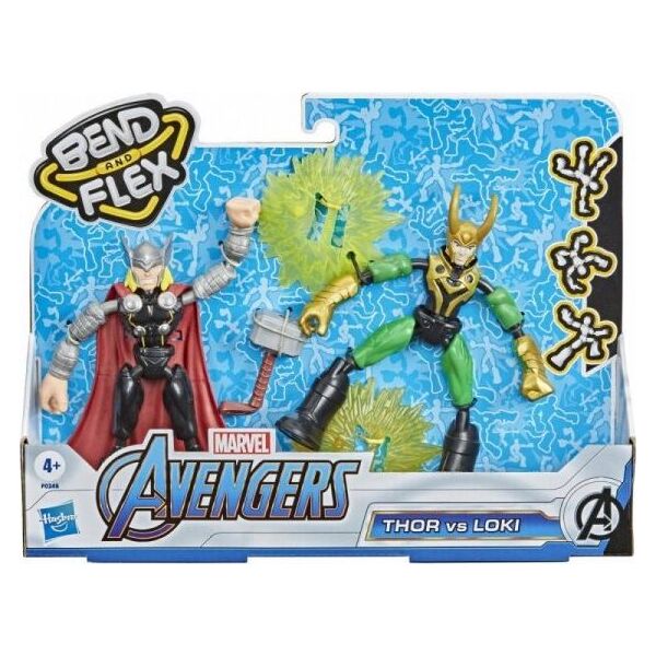 Figurka Hasbro Avengers Bend and Flex - Thor vs Loki (F0245)
