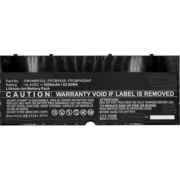 Bateria CoreParts Laptop Battery For Fujitsu