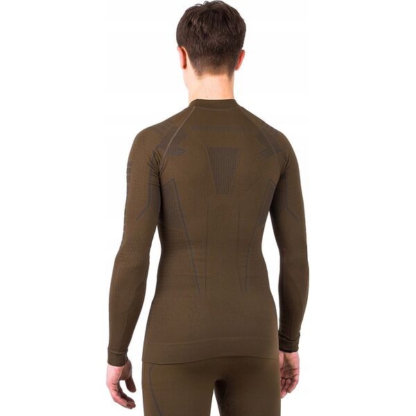 Brubeck LS14860 Bluza męska Ranger Thermo khaki XXL