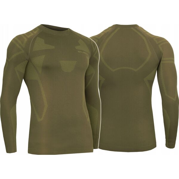 Brubeck LS14210 Bluza męska RANGER PROTECT khaki S