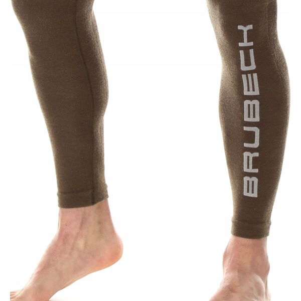 Brubeck LE12410 Spodnie męskie RANGER WOOL khaki M