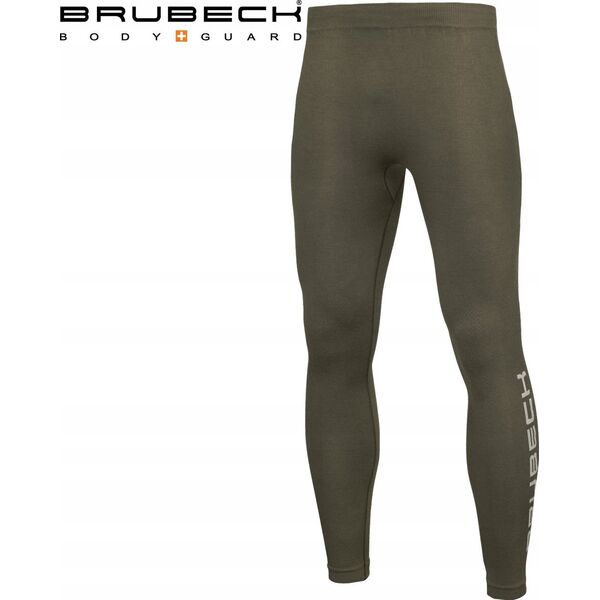 Brubeck LE12410 Spodnie męskie RANGER WOOL khaki M