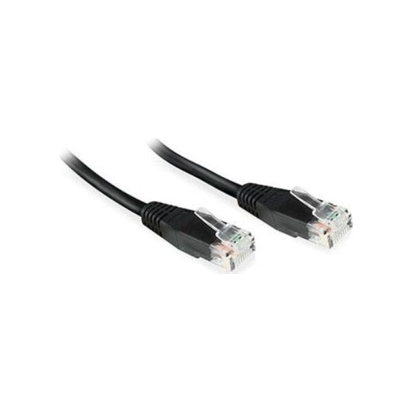 MicroConnect U/UTP CAT6 0.25M Black PVC