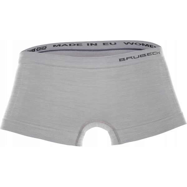 Brubeck BX10440 Bokserki damskie COMFORT WOOL popielaty M