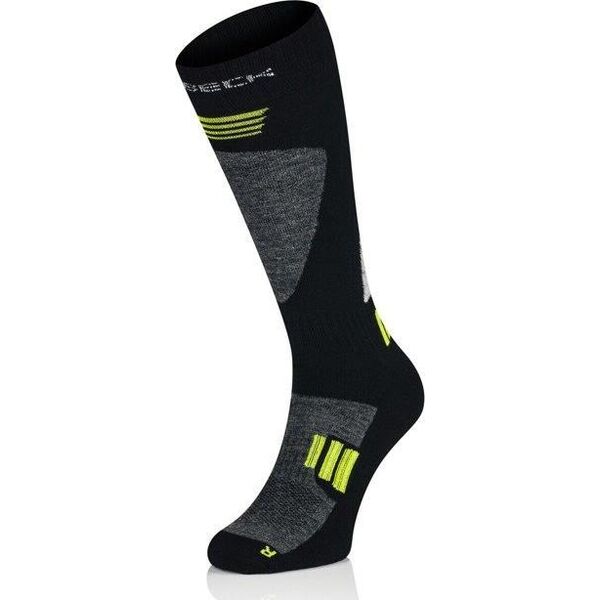 Brubeck BSK001/M Skarpety męskie Ski Force czarny/zielony L/42-44