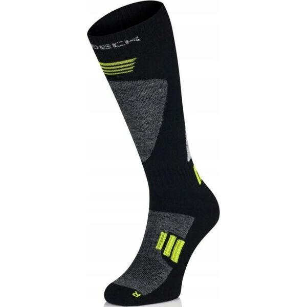 Brubeck BSK001/M Skarpety męskie Ski Force czarny/zielony XL/45-47