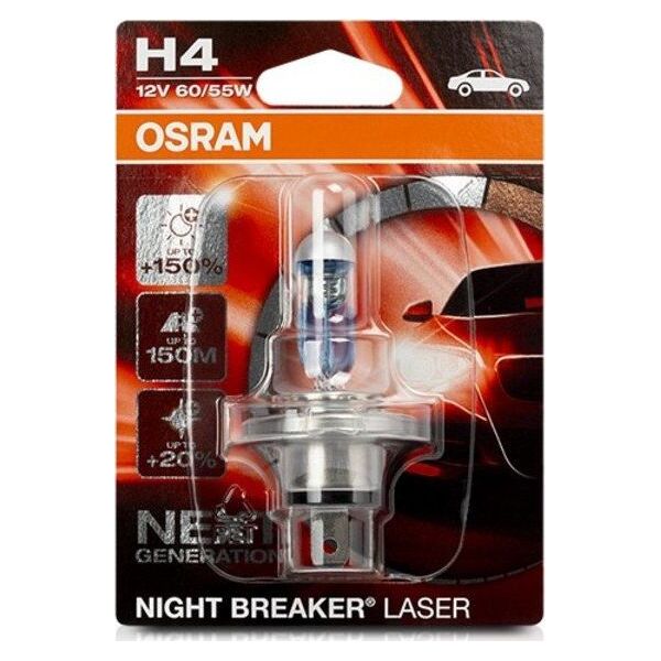 Osram Automotive Bulb Osram 64193NL-01B H4 12V 60/55W