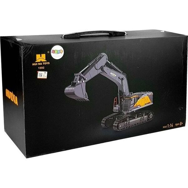 Lean Sport Koparka Zdalnie Sterowana model 1592 HuiNa 1:14 R/C Żółta