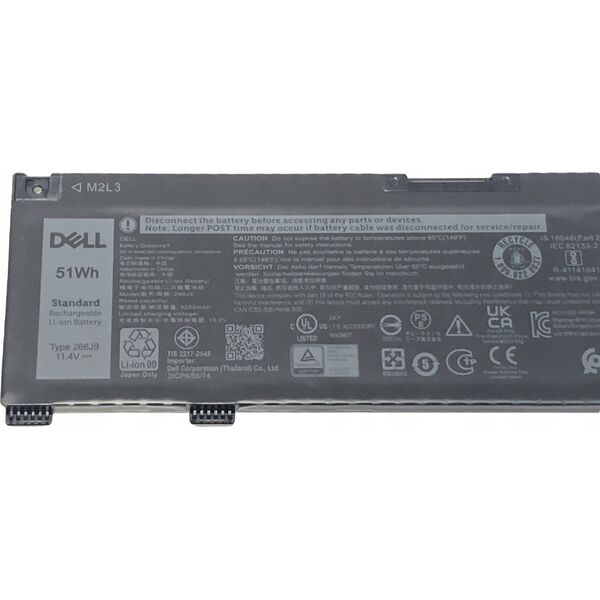 Bateria Dell Battery, 51WHR, 3 Cell,