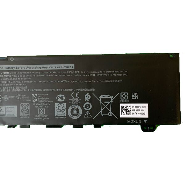 Bateria Dell Battery, 38WHR, 3 Cell,