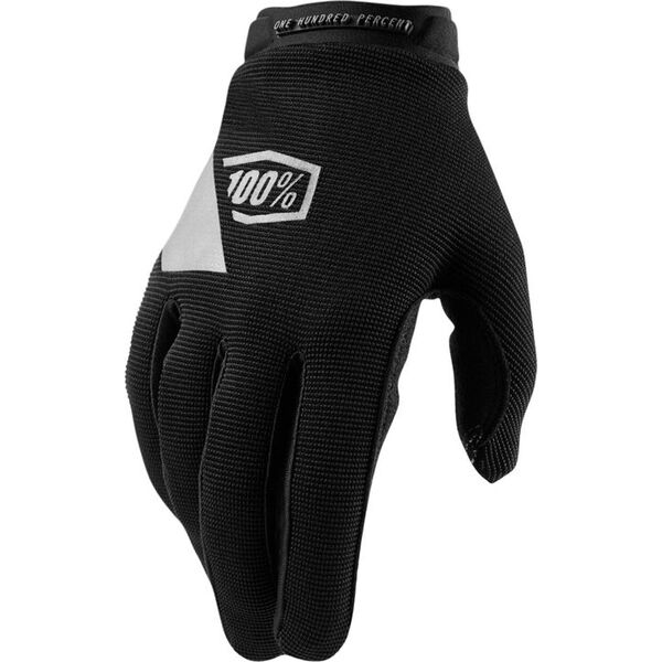 100% Rękawiczki 100% RIDECAMP Womens Glove black roz. S (długość dłoni 168-174 mm) (NEW)