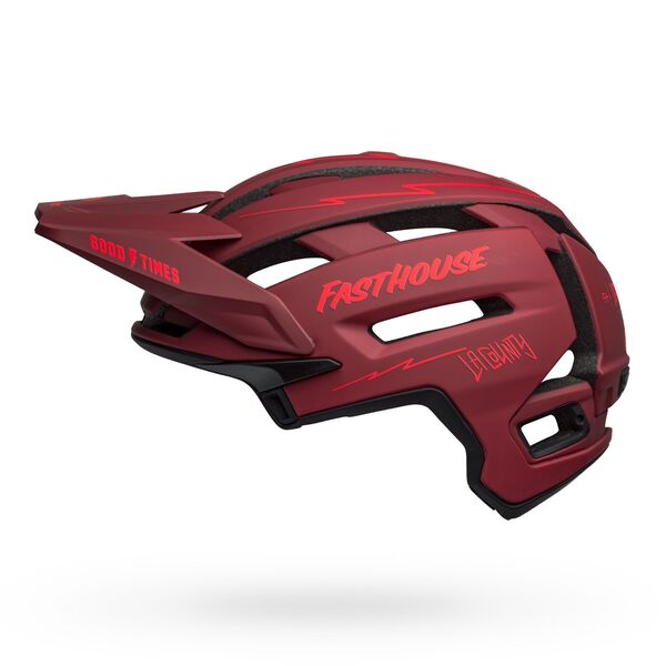 Bell Kask full face BELL SUPER AIR R MIPS SPHERICAL matte red black fasthouse roz. S (51-55 cm) (NEW)