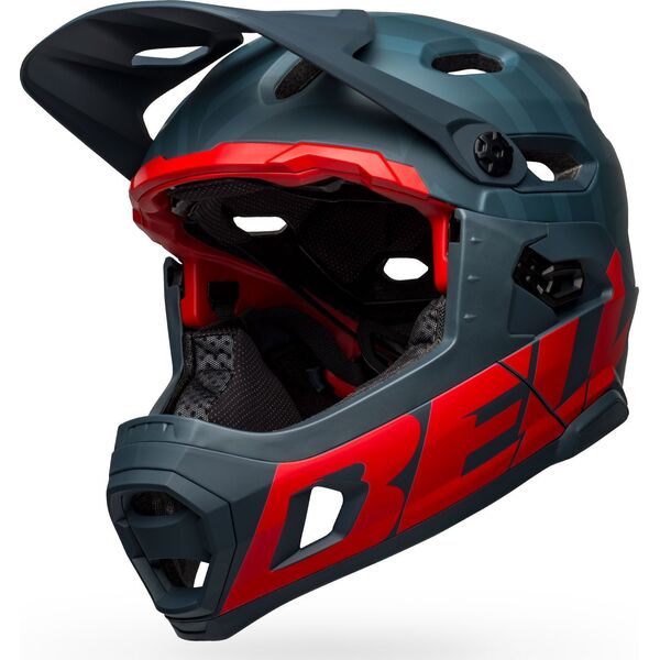 Bell Kask full face BELL SUPER DH MIPS SPHERICAL matte blue crimson roz. S (51-55 cm) (NEW)