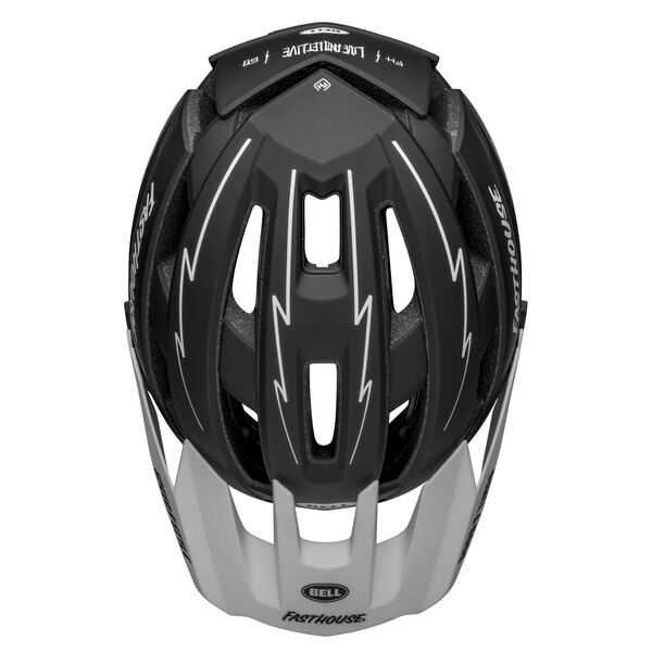 Bell Kask full face BELL SUPER AIR R MIPS SPHERICAL matte black white fasthouse roz. S (51-55 cm) (NEW)