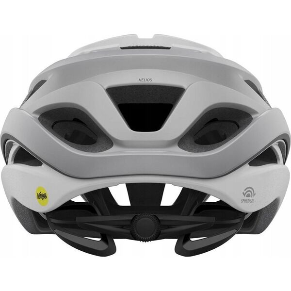 Giro Kask szosowy GIRO HELIOS SPHERICAL MIPS matte white silver fade roz. L (59-63 cm) (NEW)