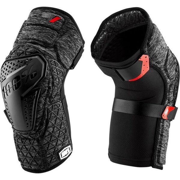 100% Ochraniacze na kolana 100% SURPASS Knee Guard grey heather black roz. XL (NEW)