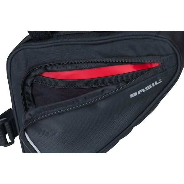 Basil Torba na ramę BASIL SPORT DESIGN TRIANGLE FRAME BAG 1.7L, wodoodporna czarna (NEW)