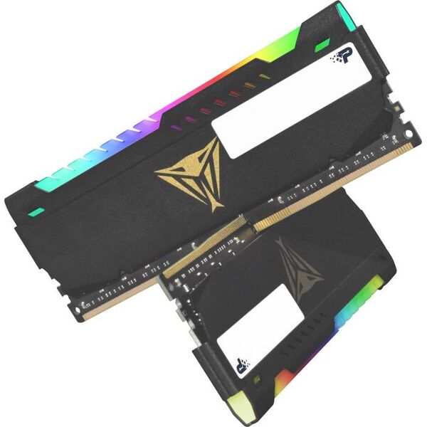 Pamięć Patriot Viper Steel RGB, DDR4, 64 GB, 3600MHz, CL20 (PVSR464G360C0K)