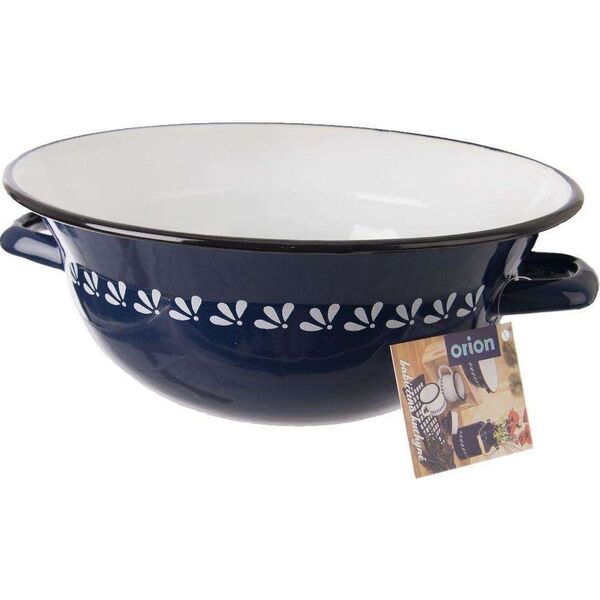 Orion Miska misa emaliowana retro NIEBIESKA 26 cm 2,5L