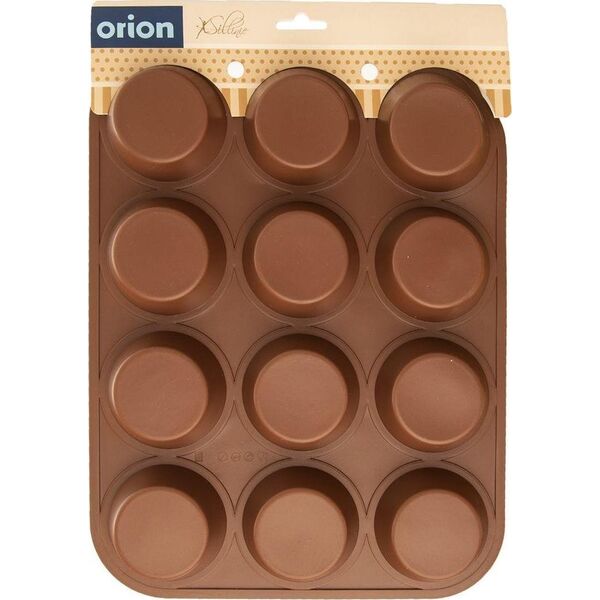 Orion Forma SILIKONOWA na muffinki do pieczenia muffinek babeczek 12 sztuk