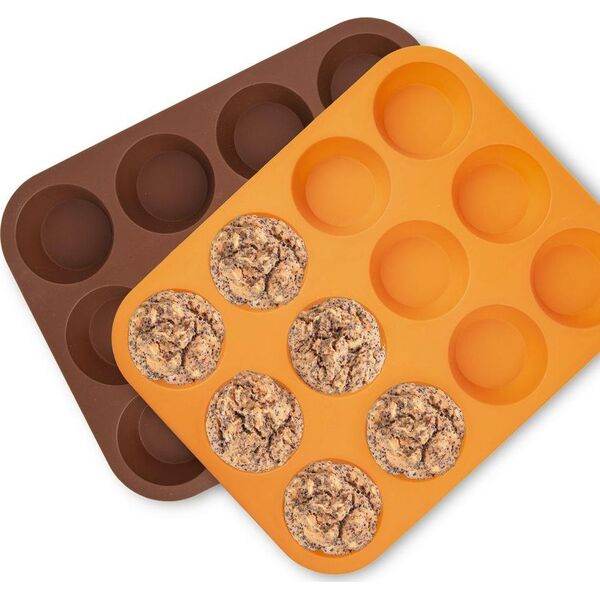 Orion Forma SILIKONOWA na muffinki do pieczenia muffinek babeczek 12 sztuk