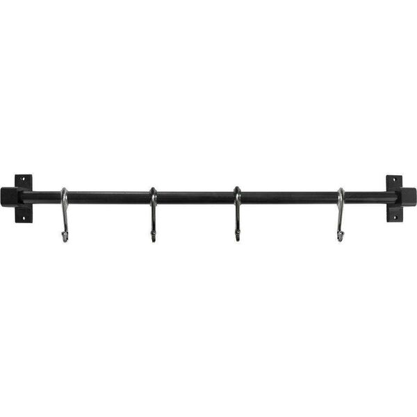 Orion Wieszak RELING kuchenny na przybory metalowy czarny 50,5 cm