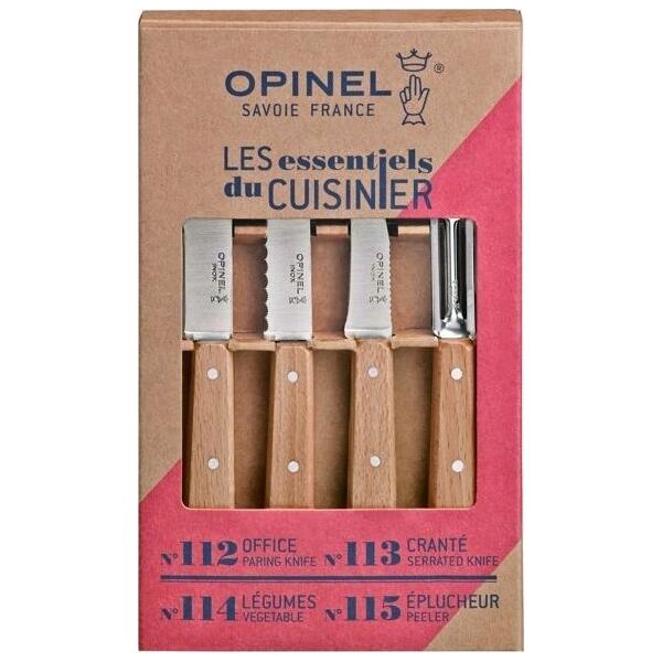 Opinel Opinel Natural 4 essential knives Box Set
