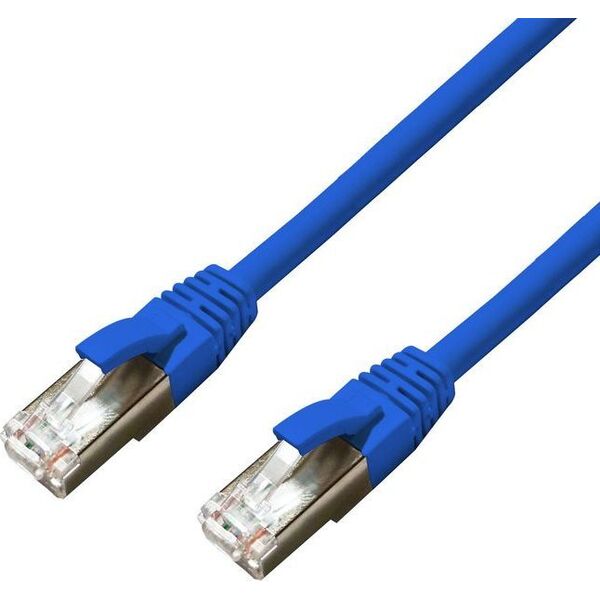 MicroConnect CAT6A S/FTP 7.5m Blue LSZH
