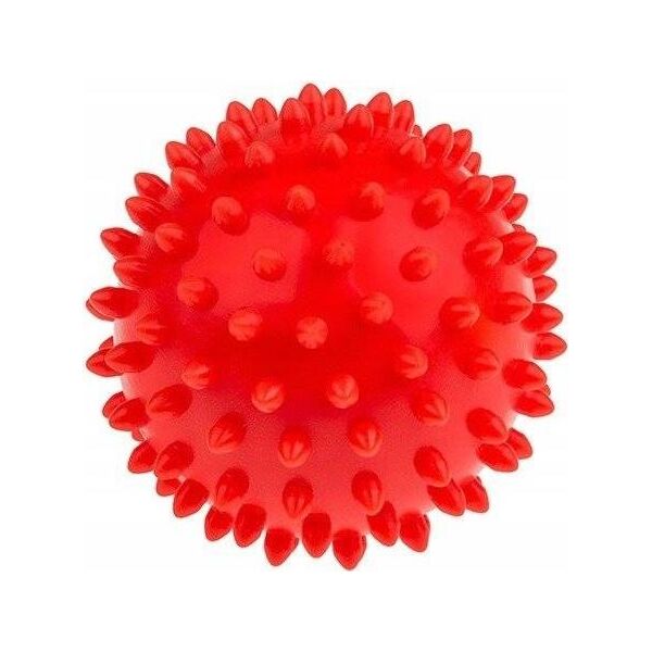 Tullo Piłeczka sensoryczna czerwona do masażu 9 cm (PI239-CZER)