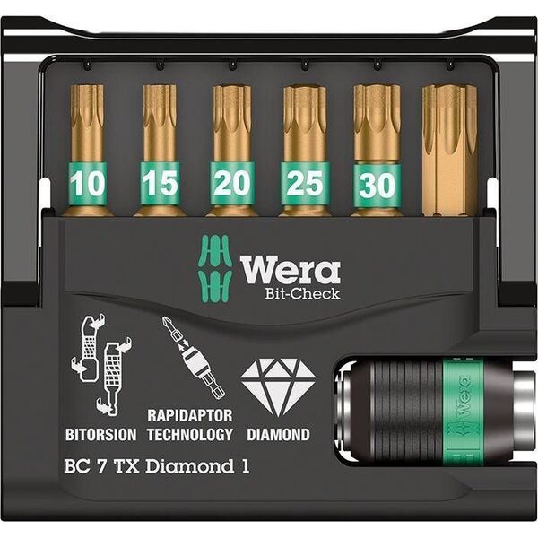 Wera Wera Bit-Check 7 TX Diamond 1
