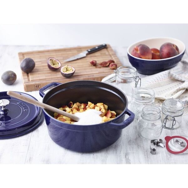 STAUB Garnek żeliwny okrągły 26 cm granatowy (40510-284-0)