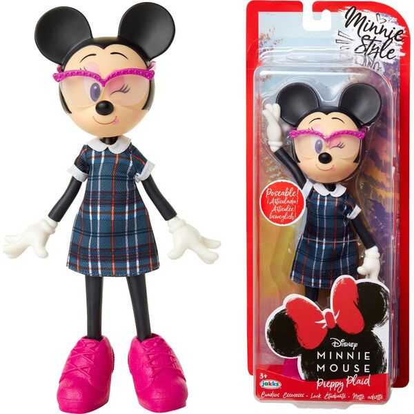 Figurka Jakks Pacific Disney Myszka Minnie Preppy Plaid (200054)