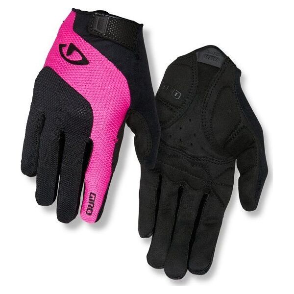 Giro Rękawiczki damskie GIRO TESSA GEL LF długi palec black bright pink roz. XL (obwód dłoni 205-210 mm / dł. dłoni 196-205 mm) (NEW)