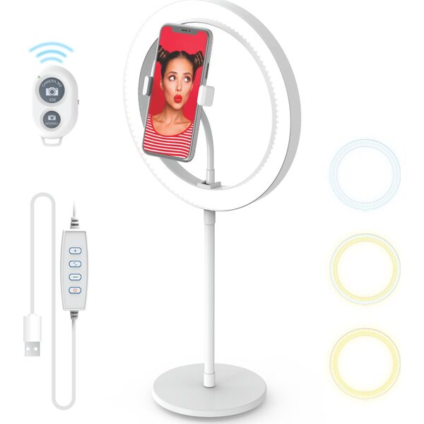 Lampa pierścieniowa DigiPower  10 LED Ring Light Kit