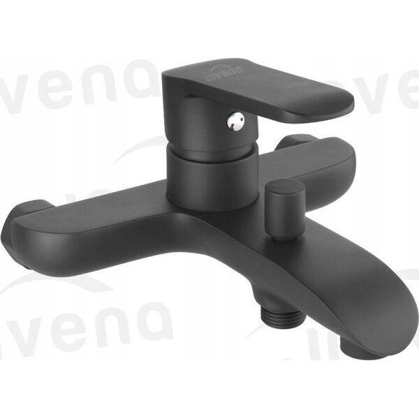 Bateria wannowa Invena INVENA SIROS BATERIA WANNOWA CZARNA