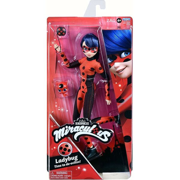 Miraculous lalka Biedronka Ladybug + akcesoria