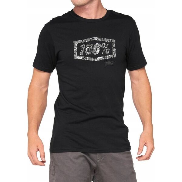100% T-shirt 100% ESSENTIAL krótki rękaw black snake roz. XL (NEW)
