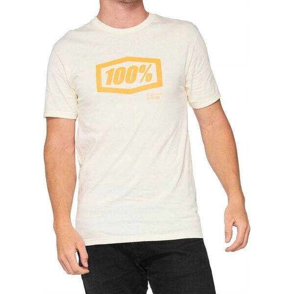 100% T-shirt 100% ESSENTIAL krótki rękaw chalk orange roz. L (NEW)