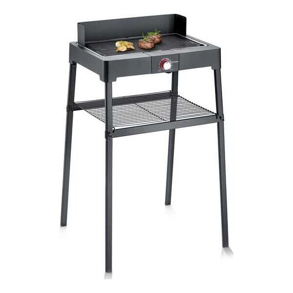 Severin PG8563 Grill ogrodowy elektryczny 2200 W 44.5 cm x 26 cm