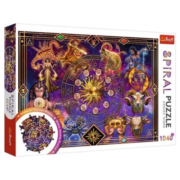 Trefl Puzzle Spiralne - Znaki zodiaku 1040 el.