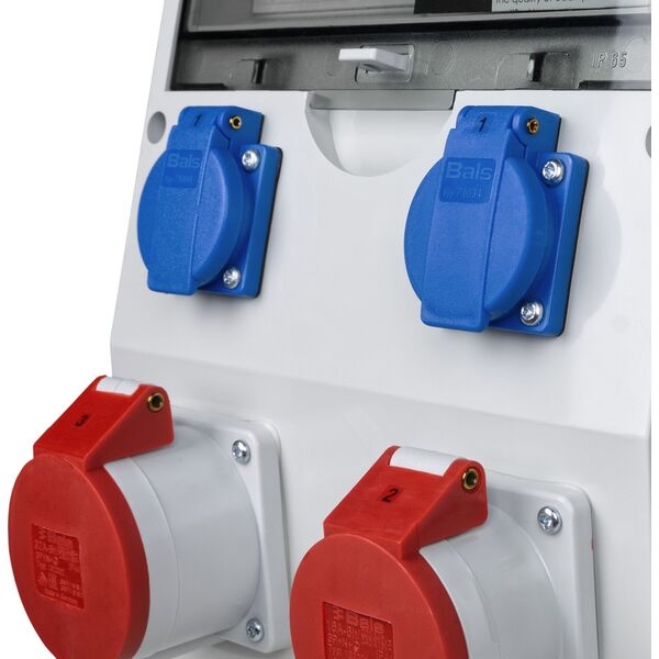 Doktorvolt Rozdzielnica budowlana ECO-S 32A 16A 2x230V gniazda Bals Doktorvolt 2664
