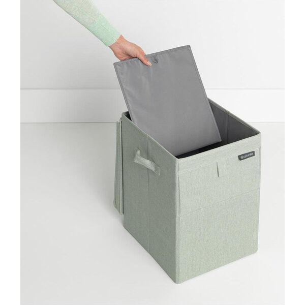 Kosz na pranie Brabantia 35L zielony (12 04 66)