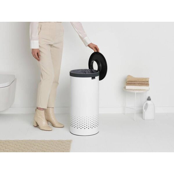 Kosz na pranie Brabantia 35L biały (304866)