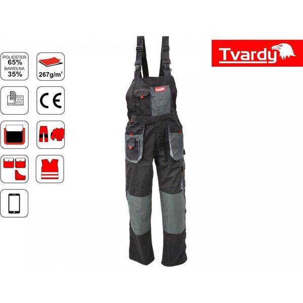 Geko SPODNIE ROBOCZE OGRODNICZKI TVARDY ROZMIAR S (10) T01020-S GEKO